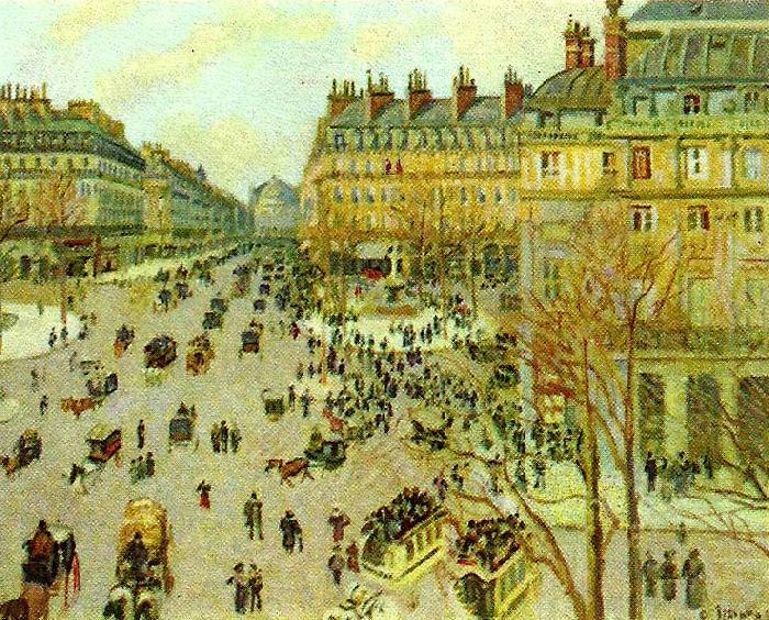 Camille Pissarro avenue de l, opera